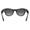 Умные очки Ray-Ban Meta* Skyler Gen 2 Shiny Black, Поляризационные линзы Polar Gradient Graphite (RW4014)